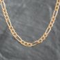 Second Hand 9ct Yellow Gold 20 Inch Figaro Chain 41041322