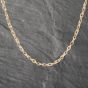 Second Hand 9ct Yellow Gold Fancy Link 25 Inch Twist Chain 41041401
