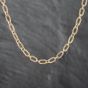 Second Hand 9ct Yellow Gold Fancy Link 24 Inch Chain 41041402