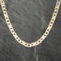 Second Hand 14ct Yellow Gold Double Fancy 26 Inch Curb Chain 41041432