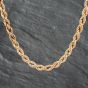 Second Hand 9ct Yellow Gold 18 Inch Rope Chain 41041449