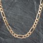Second Hand 9ct Yellow Gold 18 Inch Figaro Chain 41041460