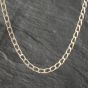 Second Hand 9ct Yellow Gold Square 20 Inch Curb Chain 41041487