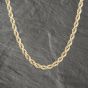 Second Hand 9ct Yellow Gold 18 Inch Rope Chain 41041540