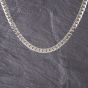 Second Hand 9ct White Gold 20 Inch Curb Chain 41041555