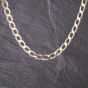 Second Hand 9ct Yellow Gold 22 Inch Curb Chain 41041557