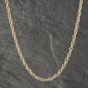 Second Hand 9ct Yellow Gold 22 Inch Prince Of Wales Chain 41041569