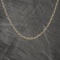 Second Hand 9ct Yellow Gold Oval Link 22 Inch Belcher Chain 41041586