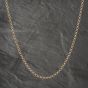 Second Hand 9ct Yellow Gold Round Link 22 Inch Belcher Chain 41041587