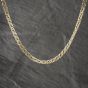 Second Hand 9ct Yellow Gold Double Link 18 Inch Curb Chain 41041589