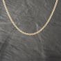 Second Hand 9ct Yellow Gold Solid 15 Inch Rope Chain 41041591