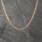 Second Hand 9ct Yellow Gold Close 24 Inch Curb Chain 41041593
