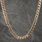 Second Hand 9ct Yellow Gold Heavy 26 Inch Curb Chain 41041606