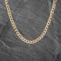 Second Hand 9ct Yellow Gold Flat Oval 18 Inch Curb Chain 41041608