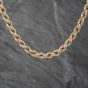 Second Hand 9ct Yellow Gold 16-20 Inch Rope Chain 41041613