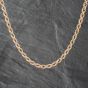 Second Hand 9ct Yellow Gold 24 Inch Rope Chain 41041617