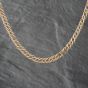 Second Hand 9ct Yellow Gold Double 18 Inch Curb Chain 41041621