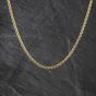 Second Hand 9ct Yellow Gold 17.5 Inch Spiga Chain 41041639