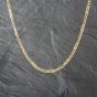 Second Hand 9ct Yellow Gold 5+1 Fancy Link 20 Inch Figaro Chain 41041640