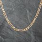 Second Hand 9ct Yellow Gold 24 Inch Figaro Chain 41041665