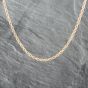 Second Hand 9ct Yellow Gold Solid 20 Inch Rope Chain 41041708
