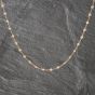 Second Hand 18ct Rose Gold Diamond 26 Inch Belcher Chain 41041727