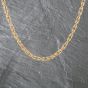 Second Hand 9ct Yellow Gold 17 Inch Byzantine Chain 41041732