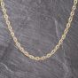 Second Hand 9ct Yellow Gold Fancy 24 Inch Curb Chain 41041735