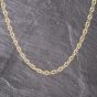 Second Hand 9ct Yellow Gold Fancy 24 Inch Curb Chain 41041735