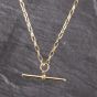 Second Hand 9ct Yellow Gold 18 Inch T-Bar Belcher Chain 41041753