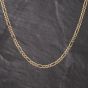 Second Hand 9ct Yellow Gold 20 Inch Figaro Chain 41041763