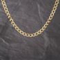 Second Hand 9ct Yellow Gold 18 Inch Curb Chain 41041767