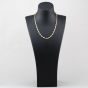 Second Hand 9ct Yellow Gold Filigree Bar 18 Inch Fancy Chain 41041772