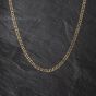 Second Hand 9ct Yellow Gold Square 23 Inch Curb Chain 41041792