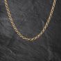 Second Hand 9ct Yellow Gold 19 Inch Rope Chain 41041793