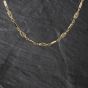 Second Hand 9ct Yellow Gold Fancy 16 Inch Bar Chain 41041801
