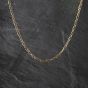 Second Hand 9ct Yellow Gold 23 Inch Figaro Chain 41041805