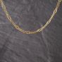 Second Hand 9ct Yellow Gold 18 Inch Figaro Chain 41041809