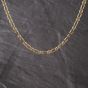 Second Hand 9ct Yellow Gold 19 Inch Figaro Chain 41041810