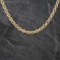 Second Hand 9ct Yellow Gold 18 Inch Rope Chain 41041864