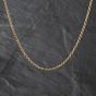 Second Hand 9ct Yellow Gold 18 Inch Rope Chain 41041875