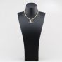 Second Hand Vintage Yellow Gold 14 Inch T-Bar Curb Chain 41041894