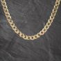 Second Hand 9ct Yellow Gold 18 Inch Curb Chain 41041905