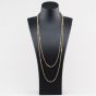 Second Hand Vintage Yellow Gold Guard 58 Inch Belcher Chain 41041910