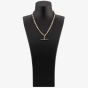 Second Hand 9ct Yellow Gold 16 Inch Albert T-Bar Chain 4104226