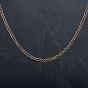 Second Hand 9ct Yellow Gold 24 Inch 3+1 Figaro Link Chain 4104356