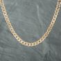 Second Hand 9ct Yellow Gold Heavy 20 Inch Curb Chain 41043657