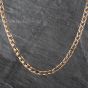 Second Hand 9ct Yellow Gold Flat 18 Inch Curb Chain 4104752