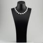Second Hand 18ct White Gold Freshwater Pearl & 1.30ct Brilliant Cut Diamond 16 Inch Necklace 4104761