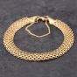 Second Hand 9ct Yellow Gold 7.5 Inch Mesh Chain Bracelet 41061162